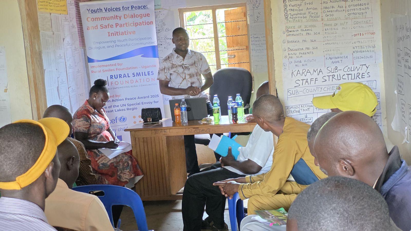 Youth Voices for Peace: Community Dialogue and Safe Participation Initiative